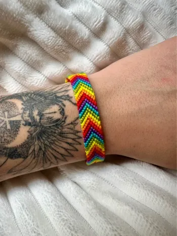 Bracelet brésilien arc en ciel
