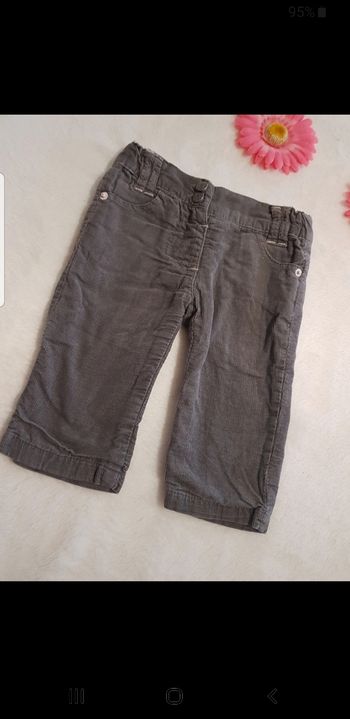 Pantalon bébé taille 6 mois