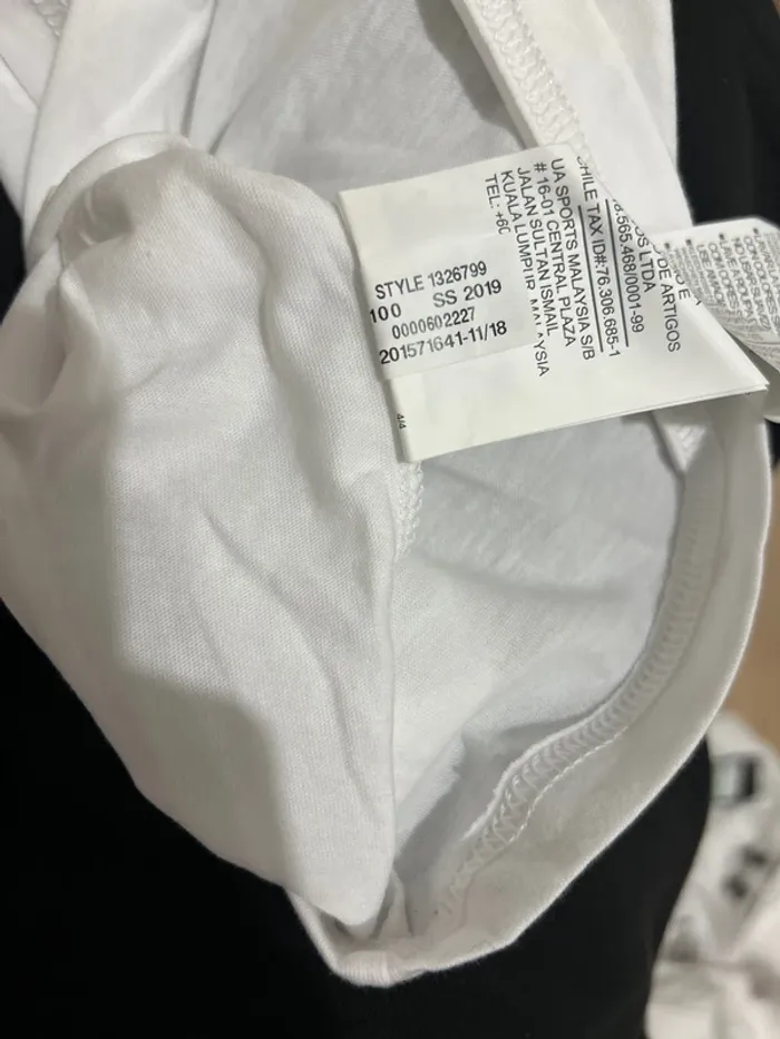 T-shirt blanc Under Armour blanc M - photo numéro 4