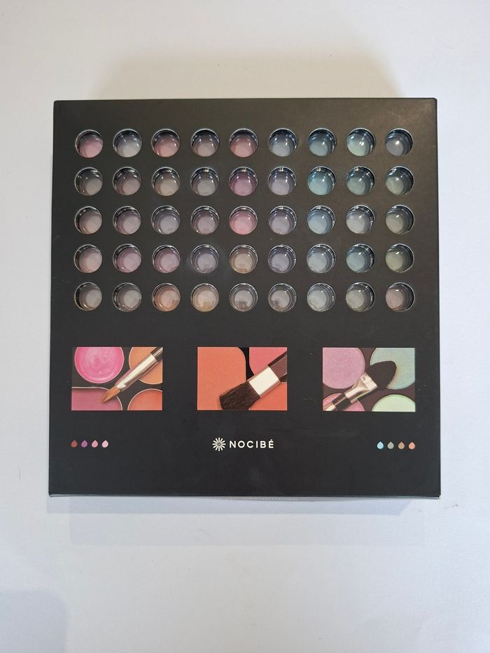 Palette maquillage complète Nocibé – neuve – yeux / teint / lèvres