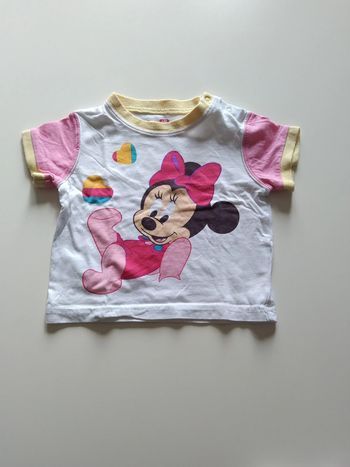 tee shirt disney Minnie fille 6 mois