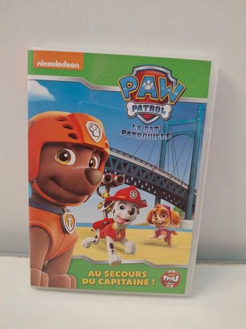 DVD Pat Patrouille Au secours du capitaine!