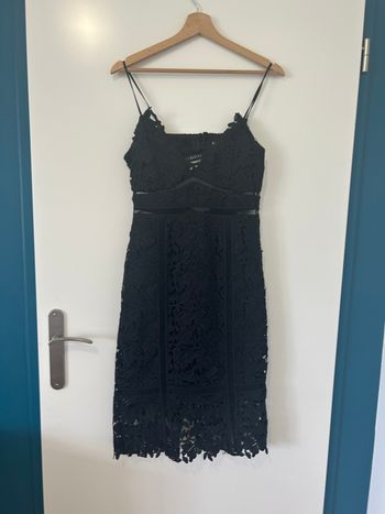 Robe noire Bardot - Taille 38
