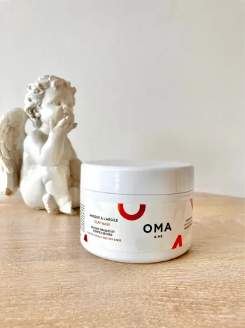 masque à l'argile de Oma and Me - 250ml - Neuf