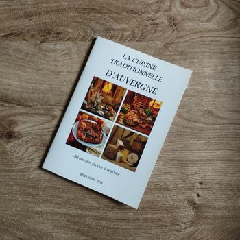 📚 Livre La cuisine traditionnelle d'Auvergne #emyfleury_livres