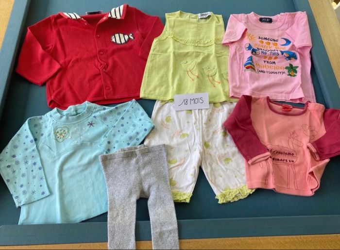 Lot de vêtements bébé fille 18 mois