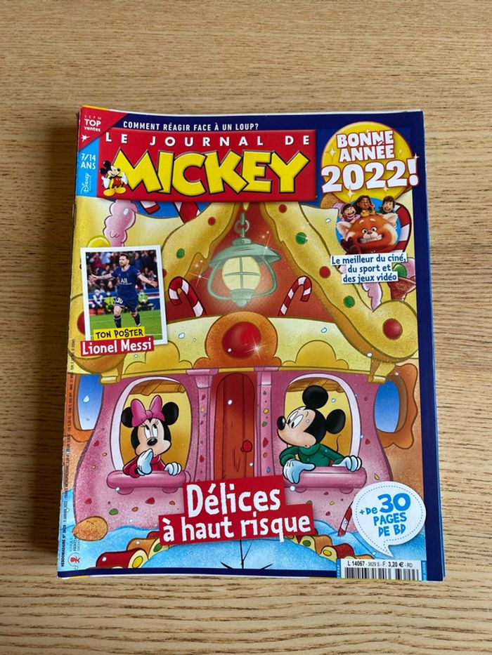 Lot de 6 Le journal de Mickey - photo numéro 2