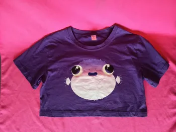 Tee-shirt court manches courtes Imprimé (A254)