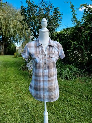 Armand Thiery blouse marron * taille 1 *