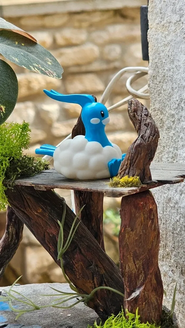 Super figurine Pokemon Nintendo finger puppet altaria - photo numéro 3