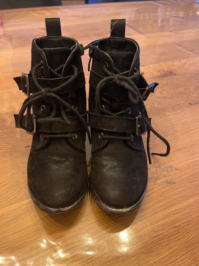 Bottines noir taille 28 - photo numéro 5