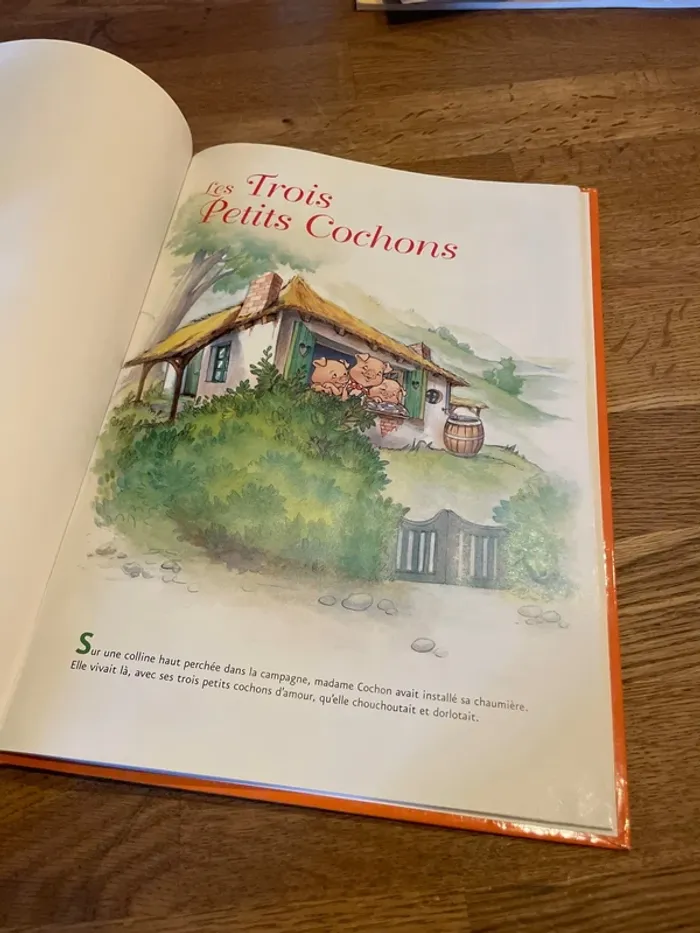 Livre Mes plus beaux contes Les Trois petits cochons / Pinocchio - photo numéro 7