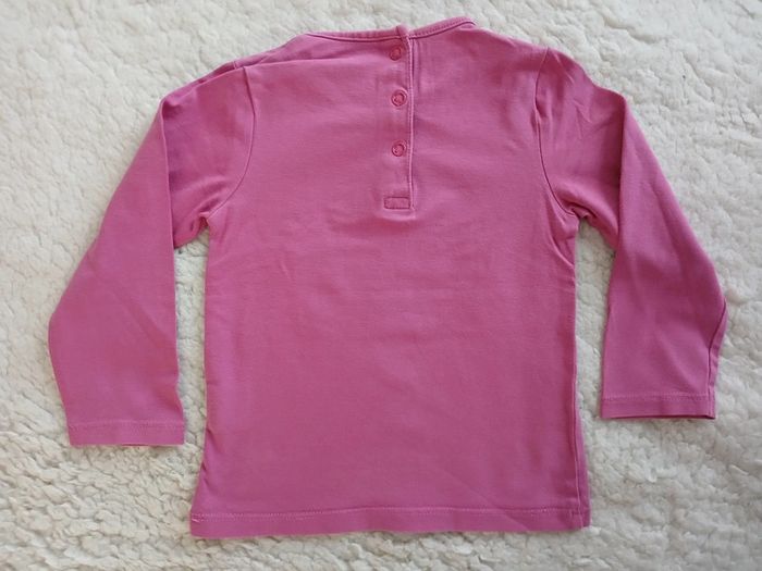 Tee-shirt manches longues fille taille 18 mois - photo numéro 2