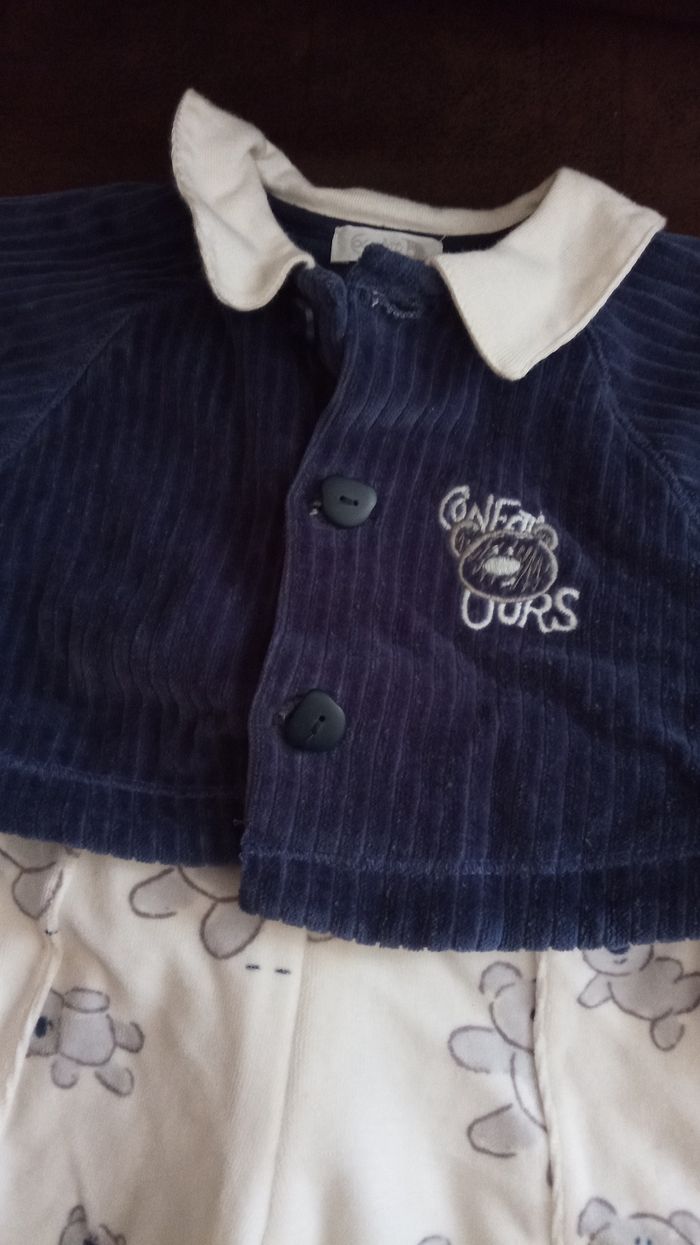 Joli petit Ensemble (1 pièce) 1 mois "Confetti" - photo numéro 2