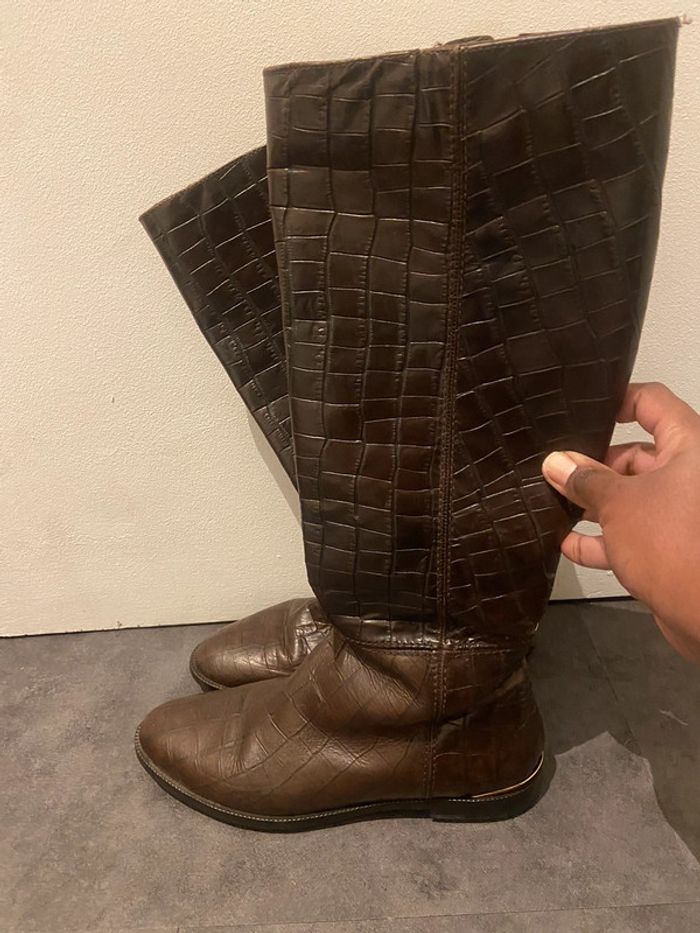 Bottes marron