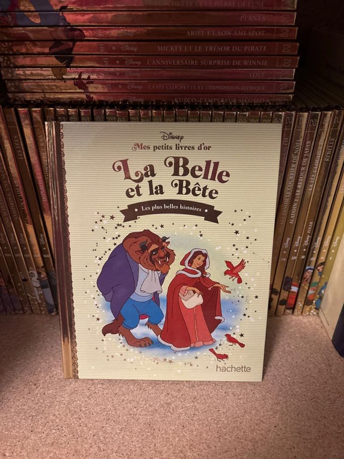 Livre Disney, mes Petit, livre d’or la Belle et la bête