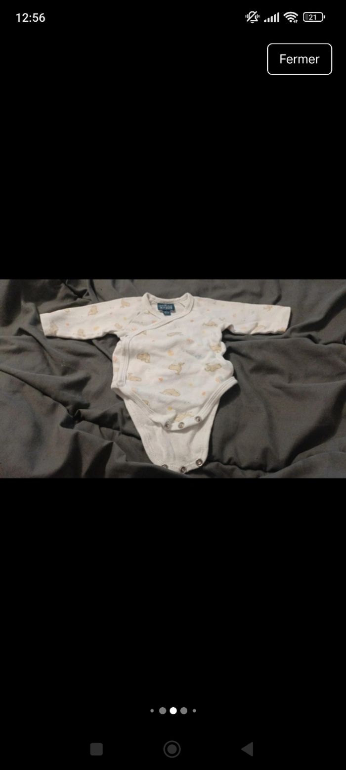 Lot de bodies bébé fille taille 1 mois - photo numéro 8