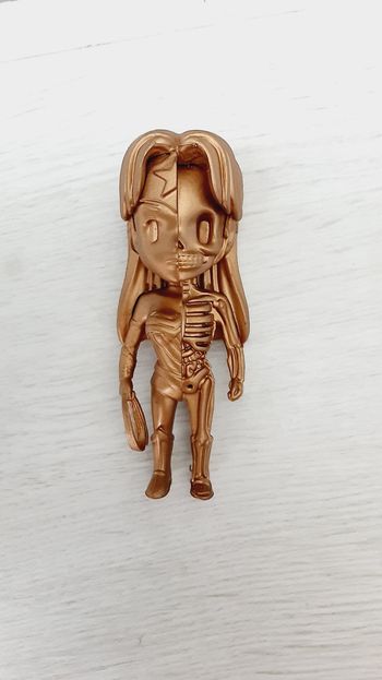 Figurine dorée DC Comics Wonder woman squelette Justice League 9 cm