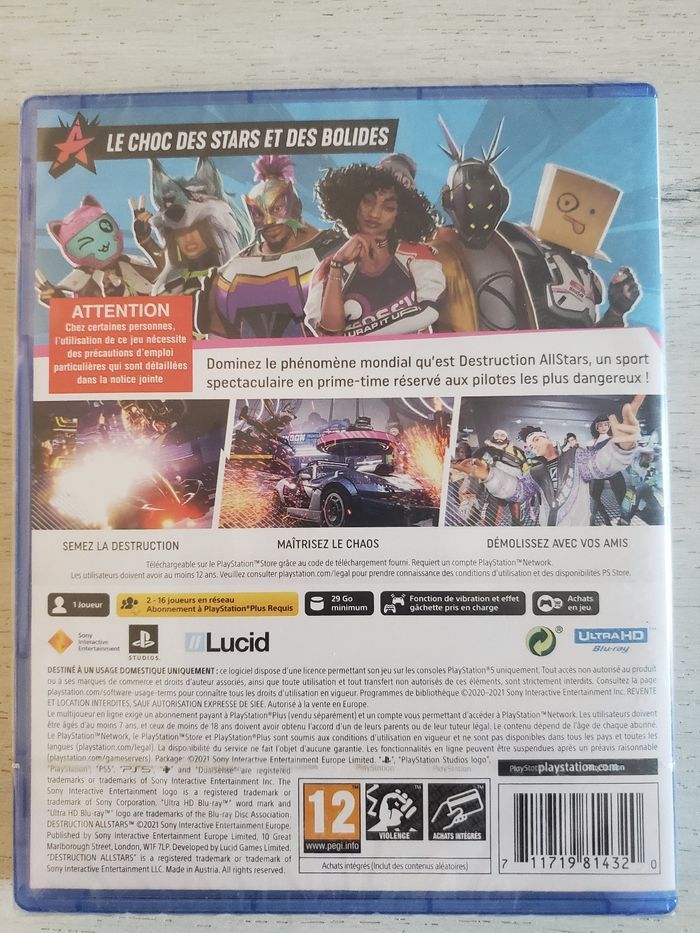 Destruction ALL STARS sur PS5. - photo numéro 2