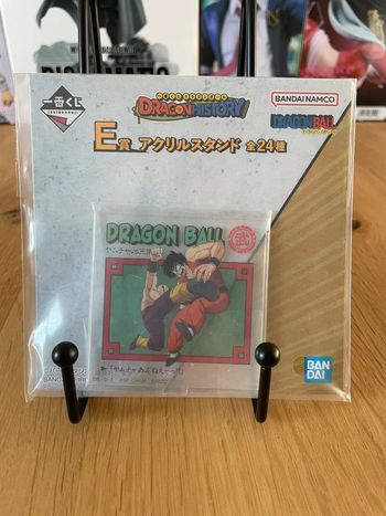 Dragon Ball - Ichiban Kuji - Dragon History Lot E Stand Acrylique Yamcha VS Tien Shinhan 7x7cm
