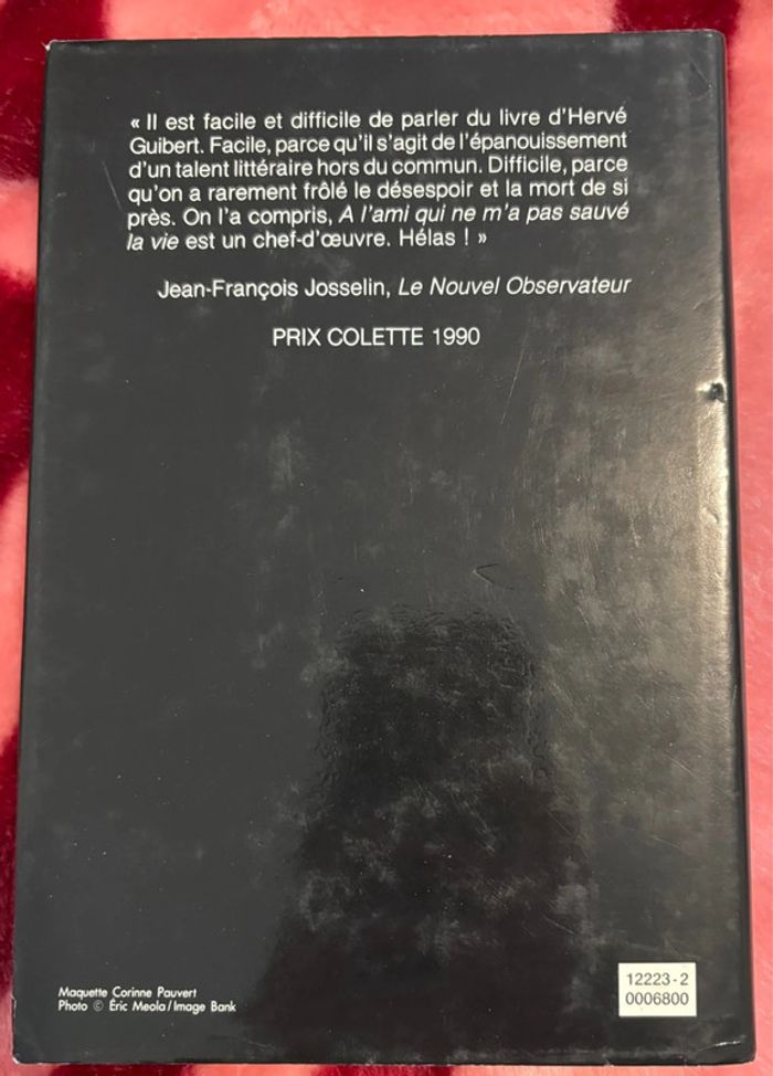 Livre « à l’ami qui ne m’a pas sauvé la vie » - photo numéro 2