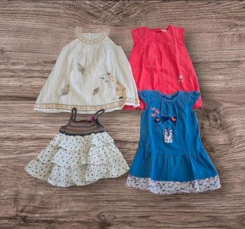 Lots de vêtements enfants fille taille 18 mois