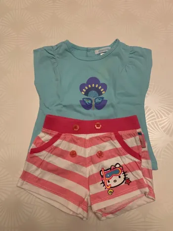 Lot vêtements été fille 6m