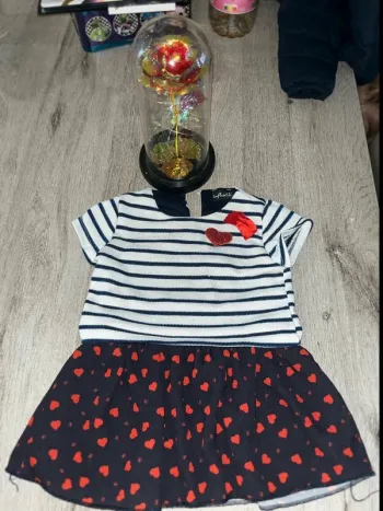🌟 Jolie robe à rayures 🌟
