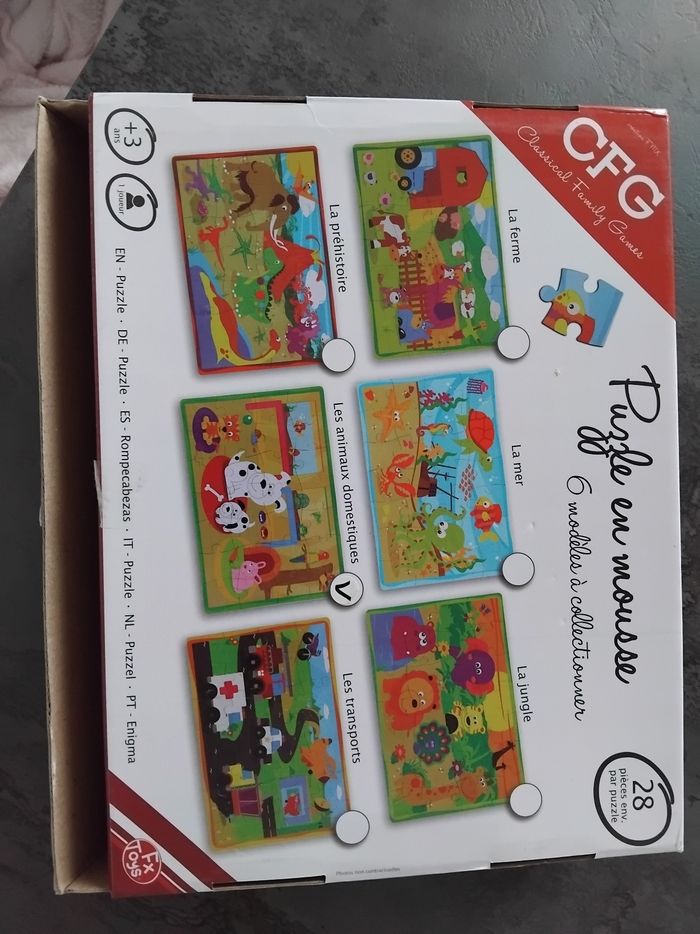 Puzzle mousse - photo numéro 3