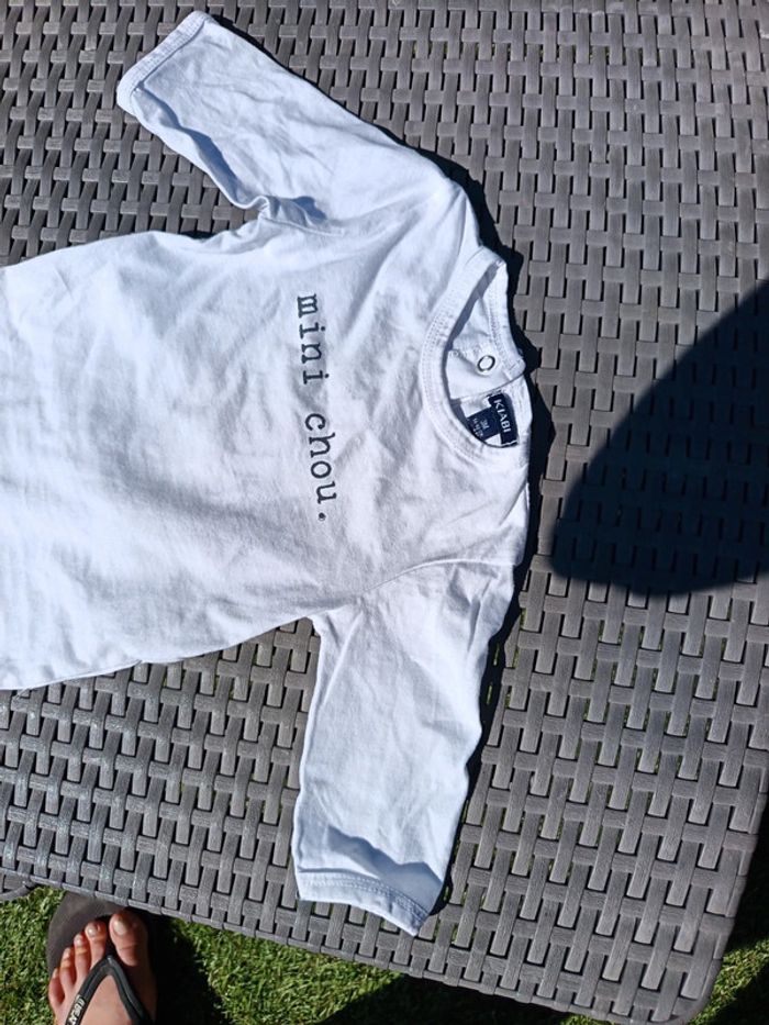 Pyjama grenouillère léger fin très bon état Kiabi 3 mois 62 cm. - photo numéro 4