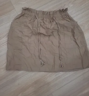 Jupe beige