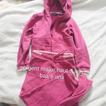 Ensemble sergent major 6 7 ans 