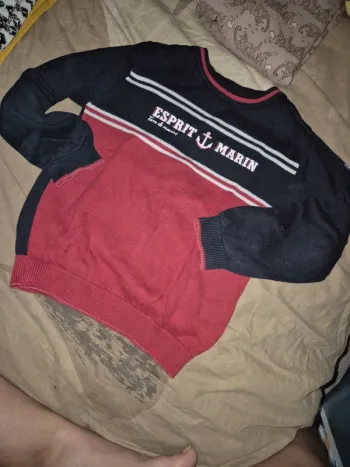 Pull terre de marin