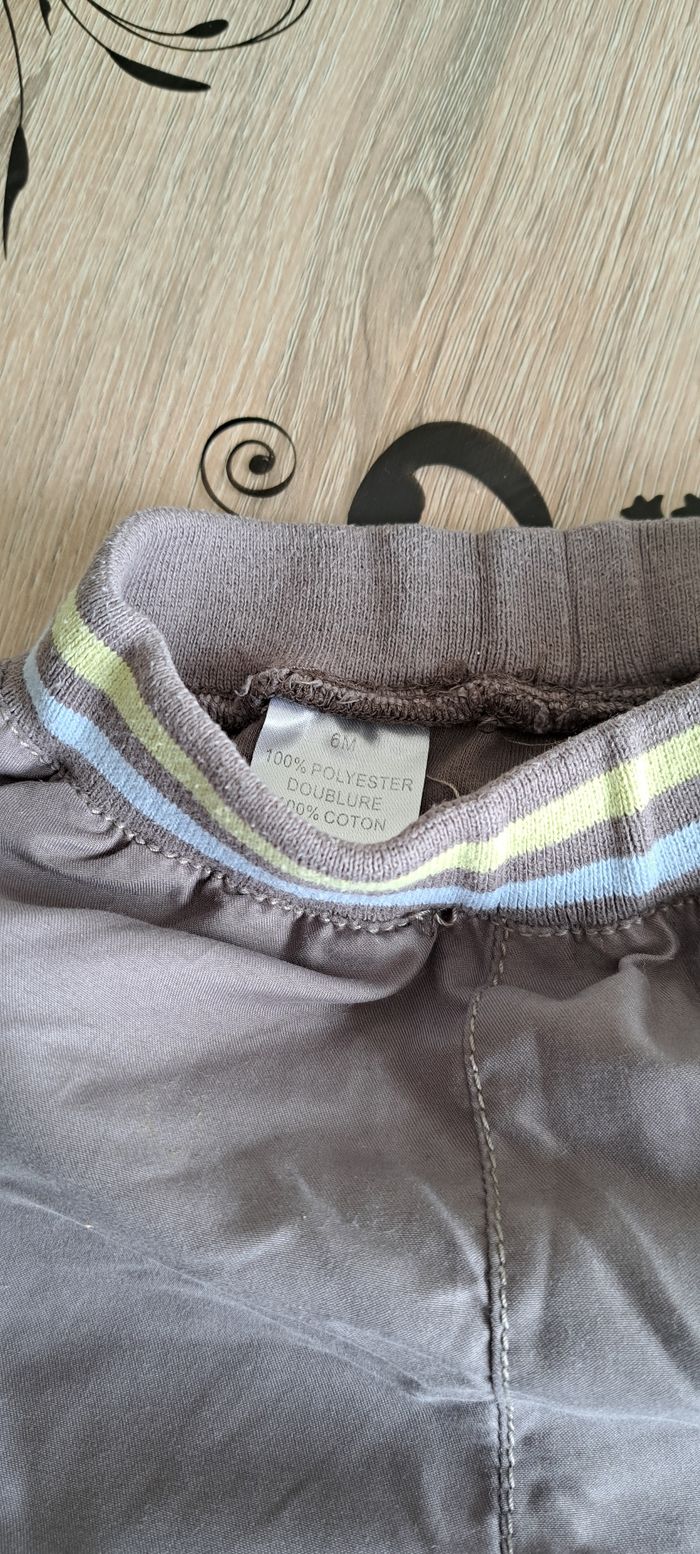 Lot de 2 pantalons garçon Taille 6 mois - photo numéro 7