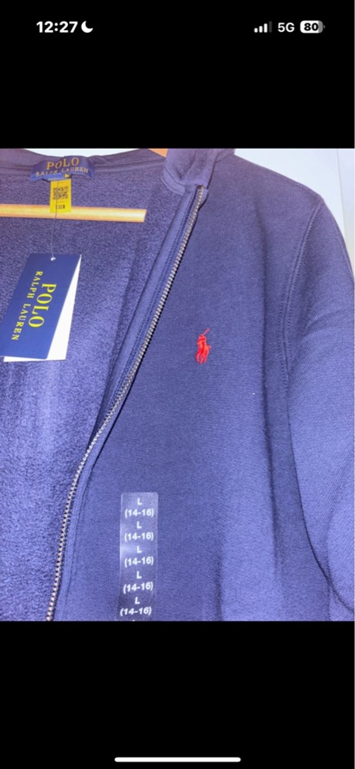 Gilet Ralph Lauren enfant taille L - photo numéro 6