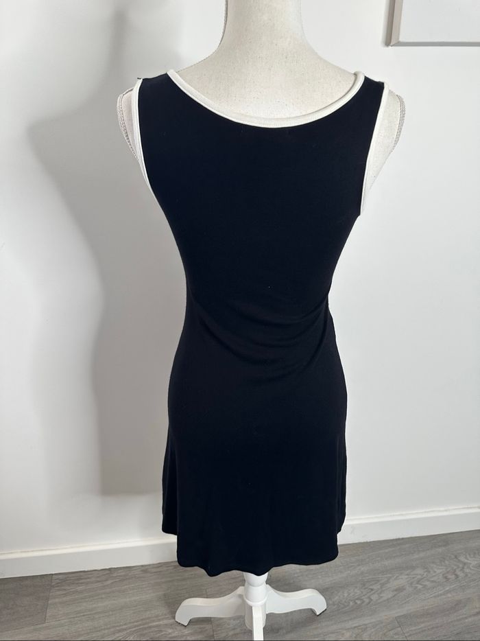 Robe rétro pin-up noire et blanche Vintage T38 M - photo numéro 4