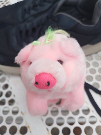 Peluche Cochon rose 13 cm