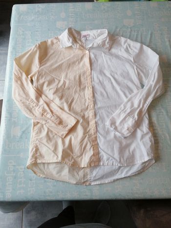 Chemise bicolore taille xs