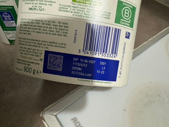 Lait 3eme âge - photo numéro 5