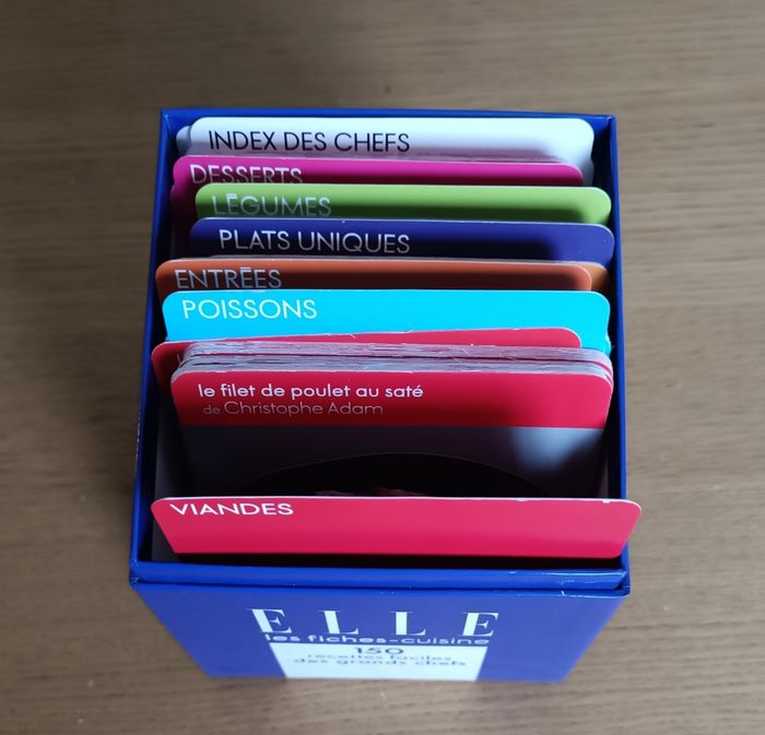 Coffret Elle " 150 recettes faciles des grands chefs " recette cuisine - photo numéro 9