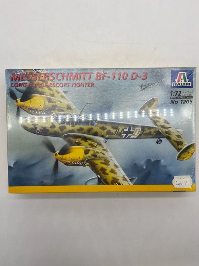 Italeri maquette Messerschmitt BF-110 D-3 long range escort fighter