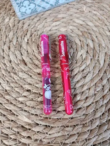 Lot stylo-plume/stylo bille samantha