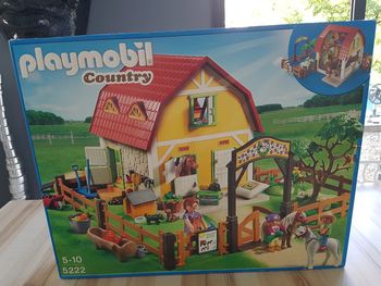 Boîte playmobil 5222 Ranch avec poneys