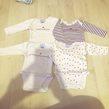 Lot 4 bodies naissance