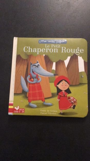 Livre le petit chaperon rouge