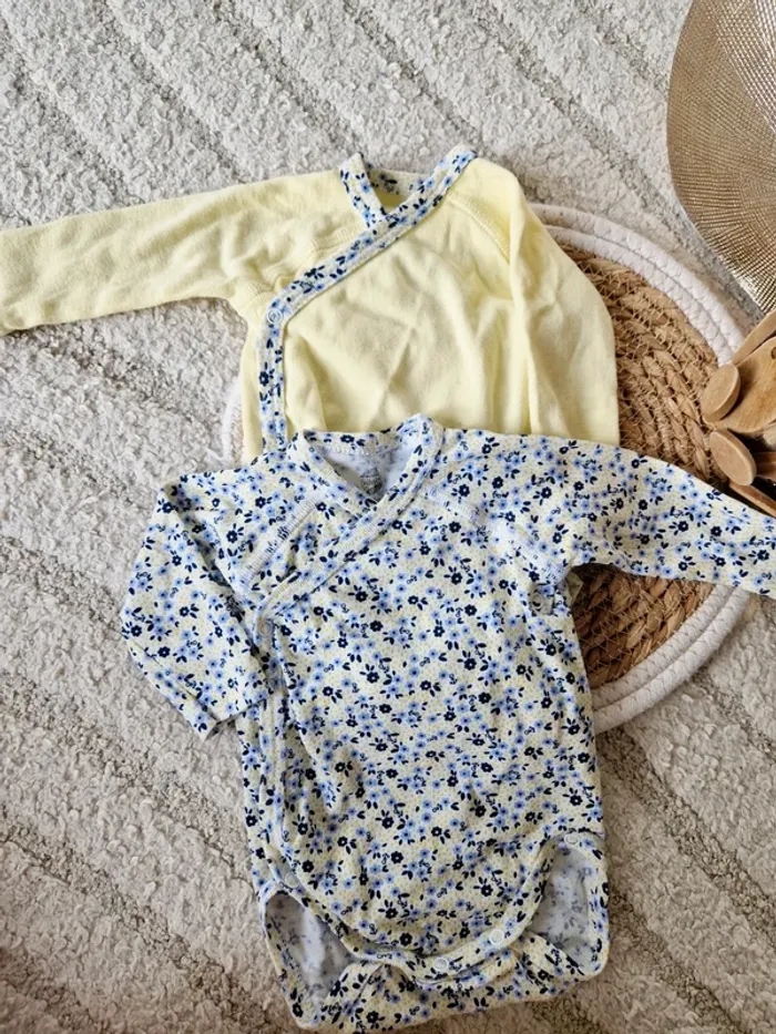 Lot 4 bodies croisés Manche longue - photo numéro 3