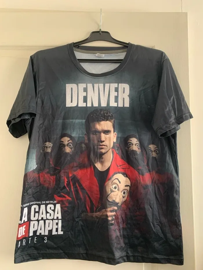 TEE shirt la casa de papel