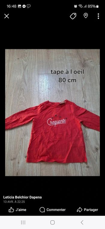 Tshirt manche longue