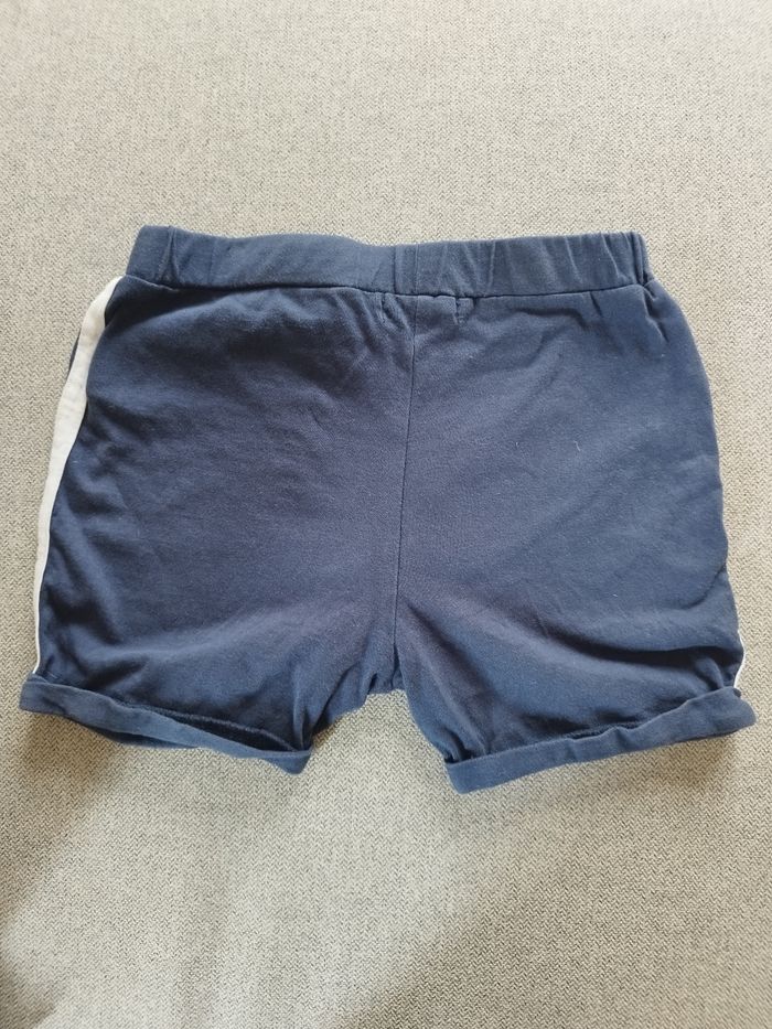 Short bleu foncé enfant - photo numéro 2