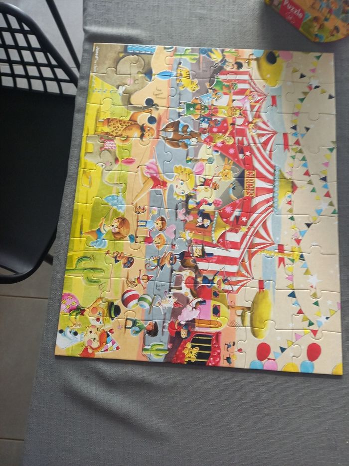 Puzzle janod cirque 54 pièces 5-8ans - photo numéro 8